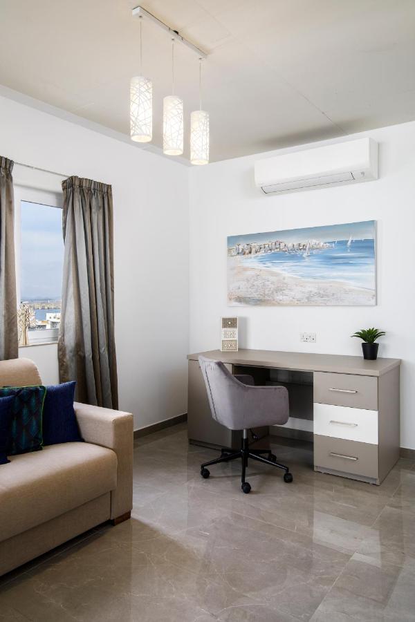 Hilltop Apartments - Stylish Comfort Living Close To The Sea, Bugibba San Pawl il-Baħar Eksteriør billede