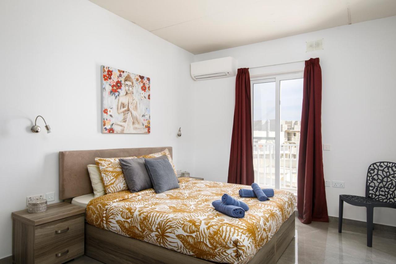 Hilltop Apartments - Stylish Comfort Living Close To The Sea, Bugibba San Pawl il-Baħar Eksteriør billede