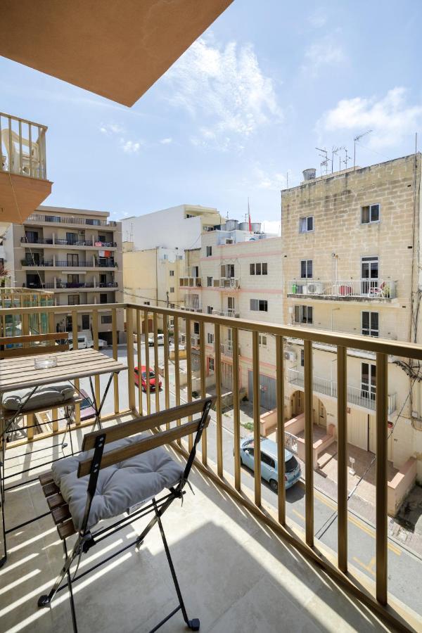 Hilltop Apartments - Stylish Comfort Living Close To The Sea, Bugibba San Pawl il-Baħar Eksteriør billede